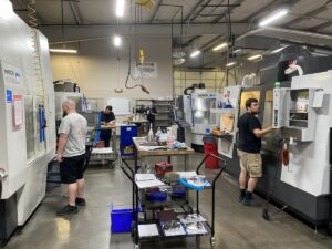 Advanced Machining Factory Floor