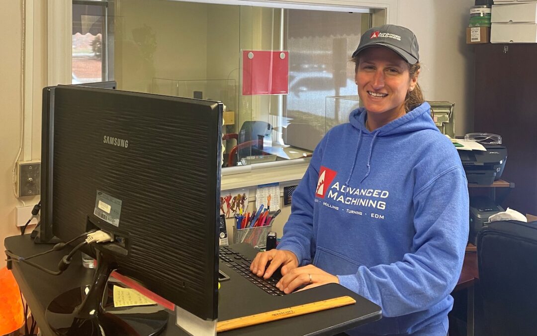 Amanda Przybyszewski named Compass Precision Employee of the Month in March (March 1, 2022)